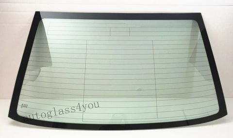 Back Glass Rear Window W/Antenna Heated For 2006-2011 Honda Civic 4-DR Sedan