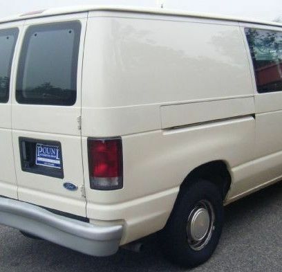 Passenger/Right Side Rear Movable Back Glass Dark For 92-95 Ford Econoline Van