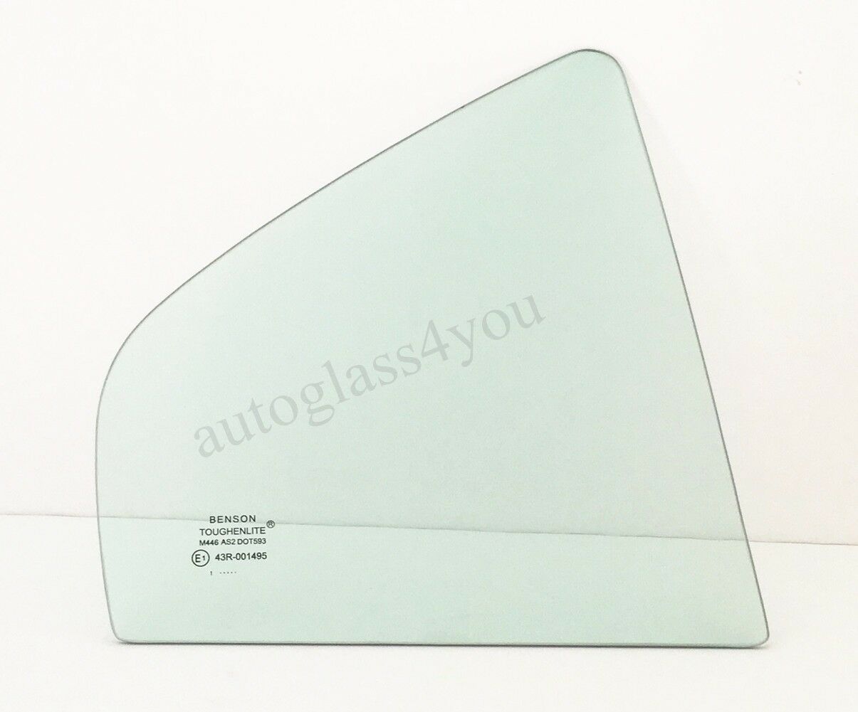 Passenger/Right Side Rear Vent Window Glass For 99-03 Mitsubishi Galant Sedan