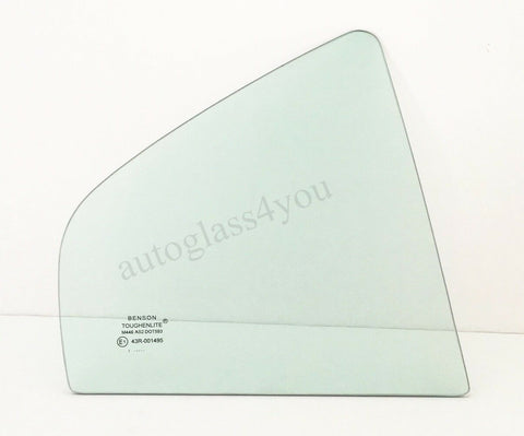 Passenger/Right Side Rear Vent Window Glass For 99-03 Mitsubishi Galant Sedan