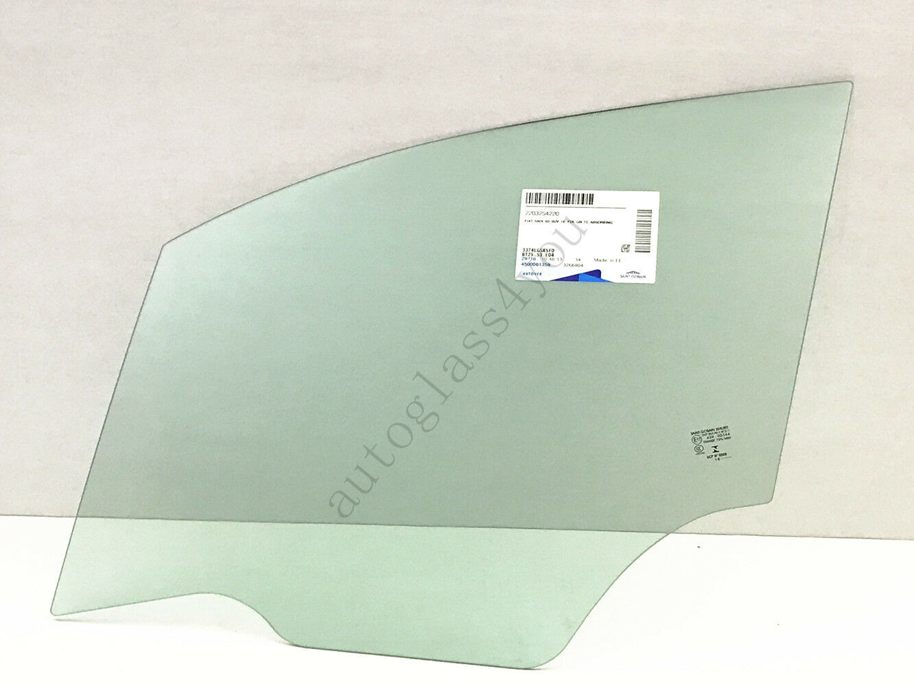 Driver/Left Front Door Window Glass OEM For 2016-2021 Fiat 500X 4-DR