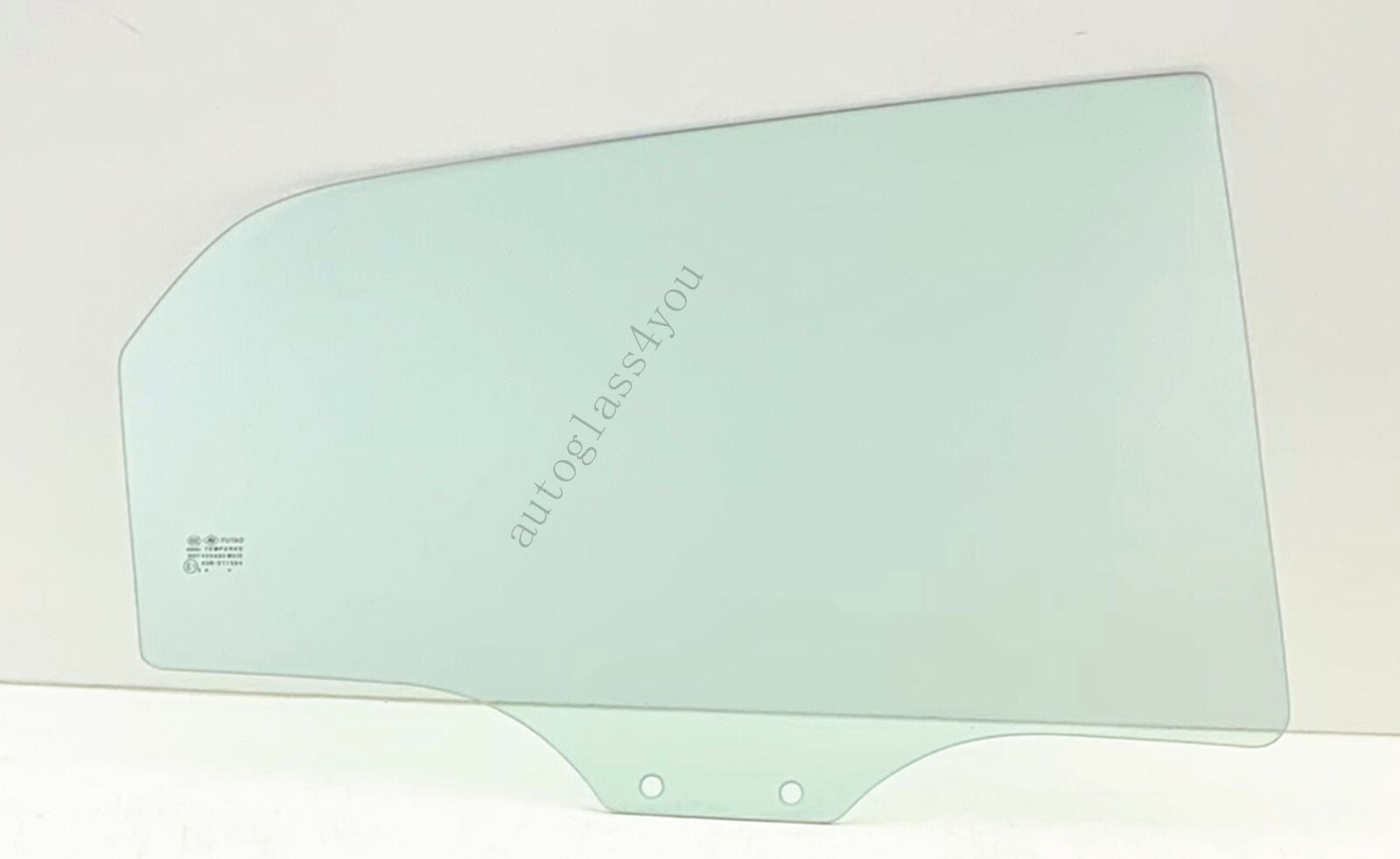 Passenger/Right Side Rear Door Window Glass For 2011-2015 Mazda 2 4-DR Hatchback