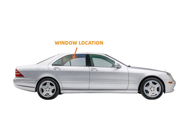 Right Rear Door Glass Laminated For Mercedes Benz S430 S500 S55amg S600 S65amg