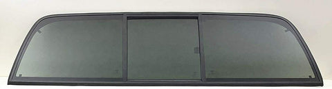 Back Glass Slider Rear Sliding Window 3 Panel For 94-01 Dodge Ram 1500 2500 3500