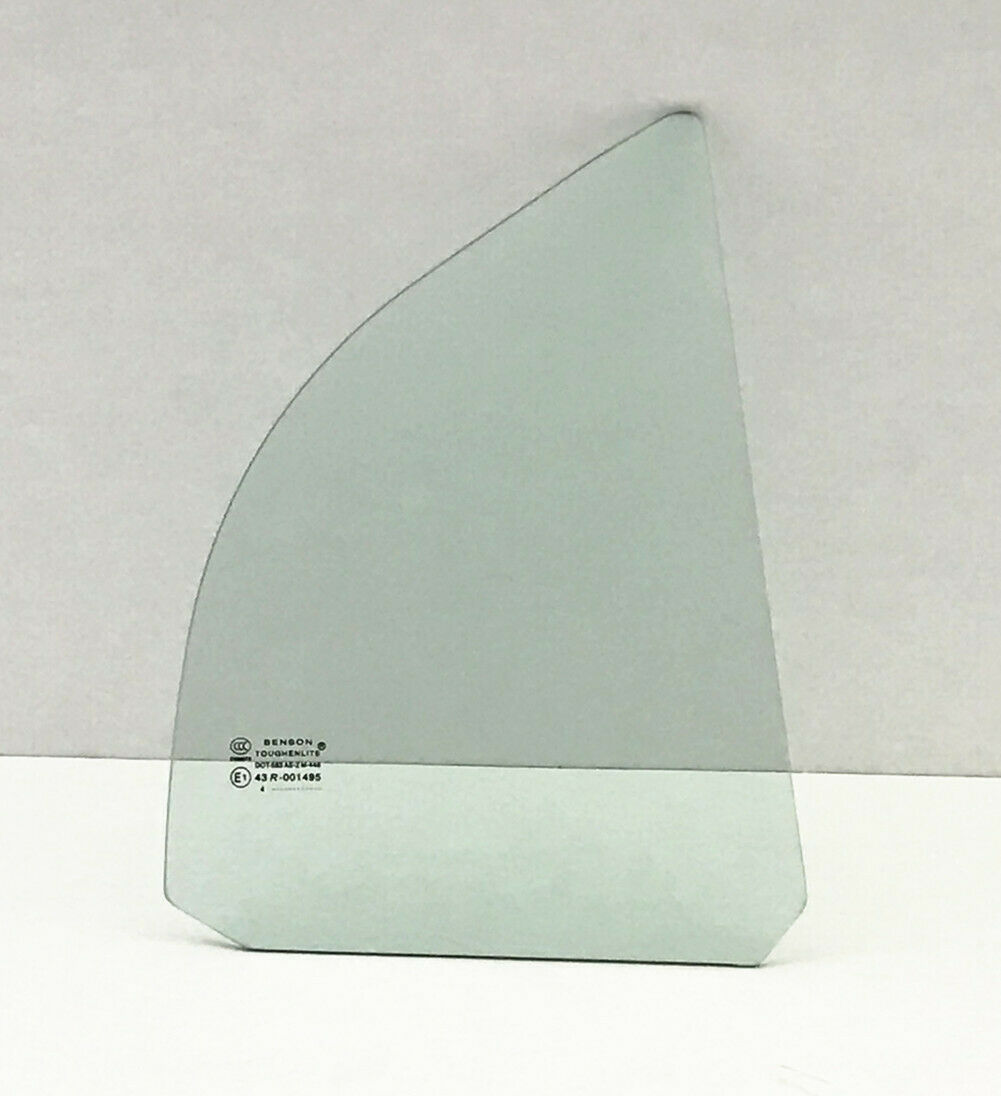 Passenger/Right Side Rear Vent Window Glass For 2001-2005 Honda Civic 4-DR Sedan