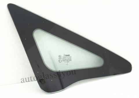 Passenger/Right Side Front Vent Window Glass For 06-11 Honda Civic 4 Door Sedan