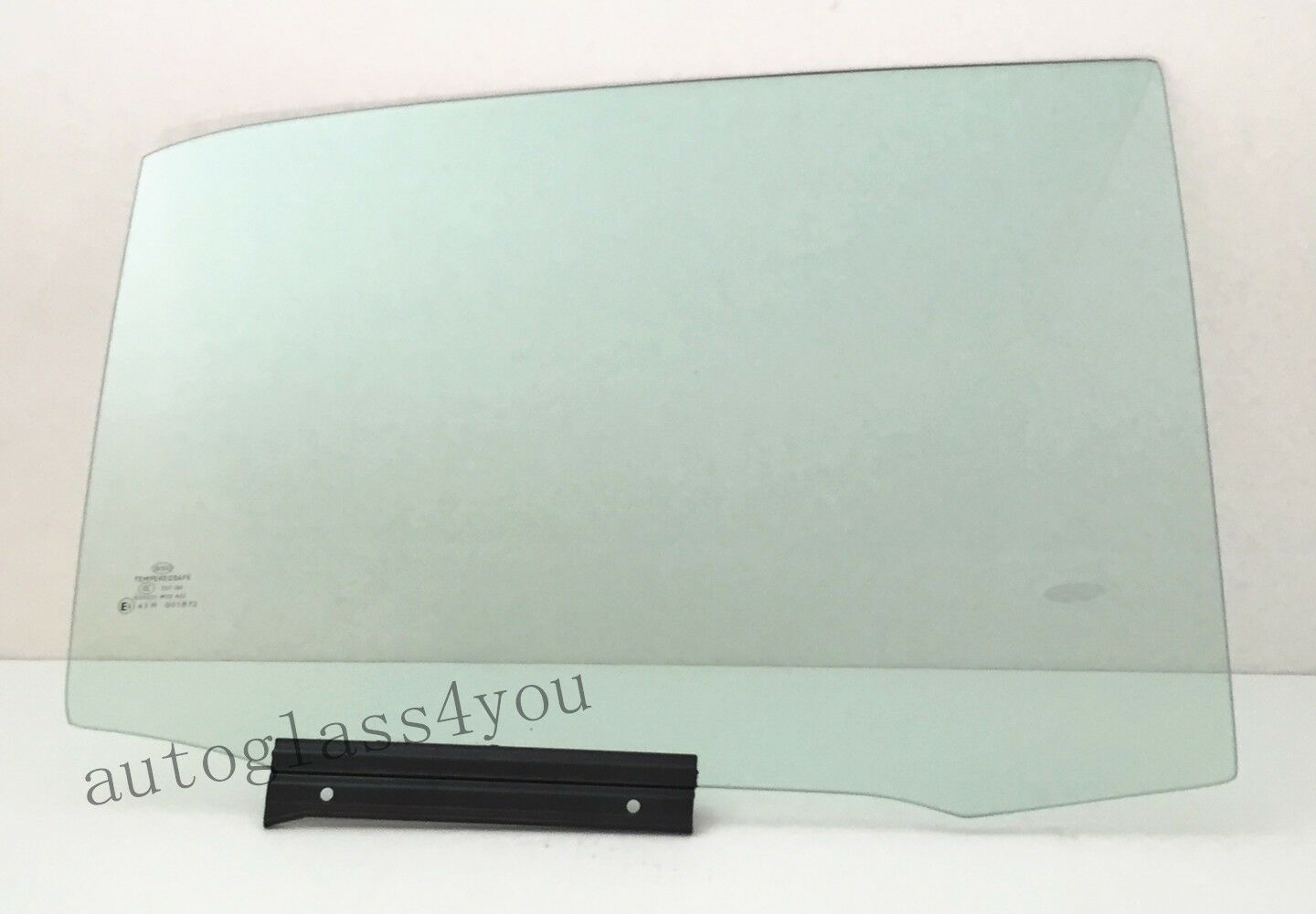 Passenger/Right Side Rear Door Window Glass For 07-12 Toyota Yaris 4-DR Sedan