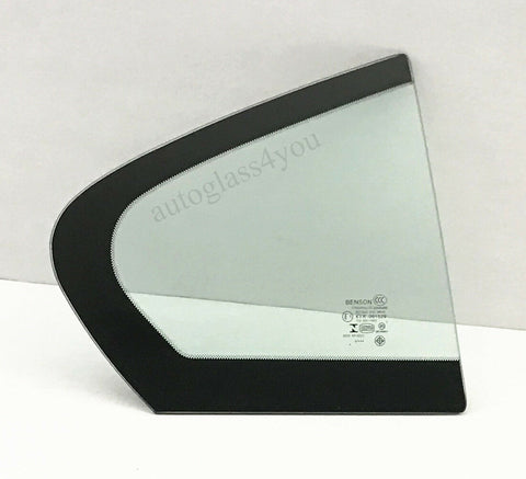 Passenger/Right Side Rear Vent Window Glass For 2011-2017 Buick Regal Sedan