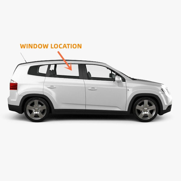 Passenger/Right Side Rear Door Window Glass For 2012-2014 Chevrolet Orlando